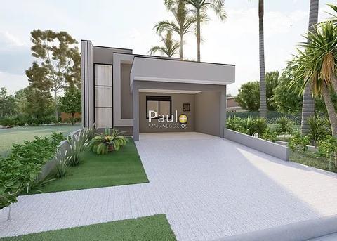 Casa à venda em Paulínia, Vila Monte Alegre, com 3 suítes, com 137.77 m²